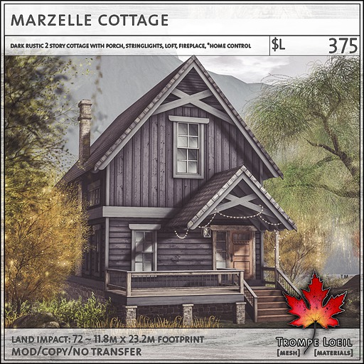 Trompe Loeil - Marzelle Cottage V1.1 [mesh]