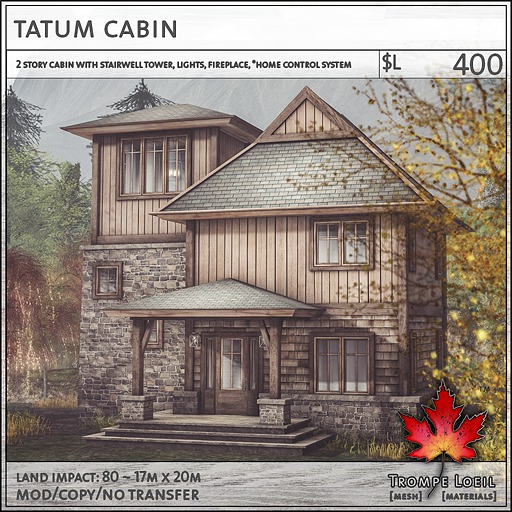 Trompe Loeil - Tatum Cabin V1.1 [mesh]