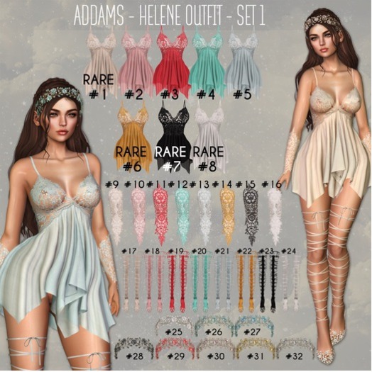 #54 - Addams - Helene Medium Boots - Maitreya