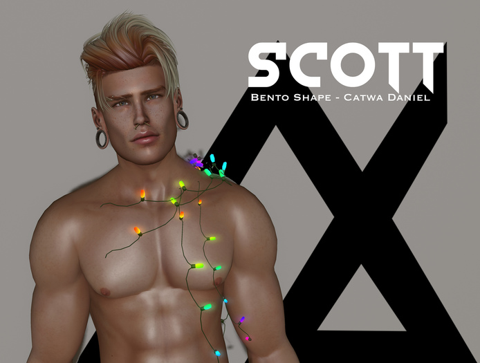 Navajo Male Shape - SCOTT - For CATWA Daniel