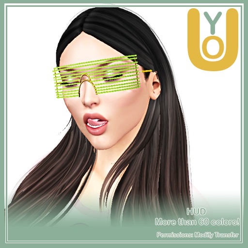 (((!!YOU!!))) - Sunglasses Striped