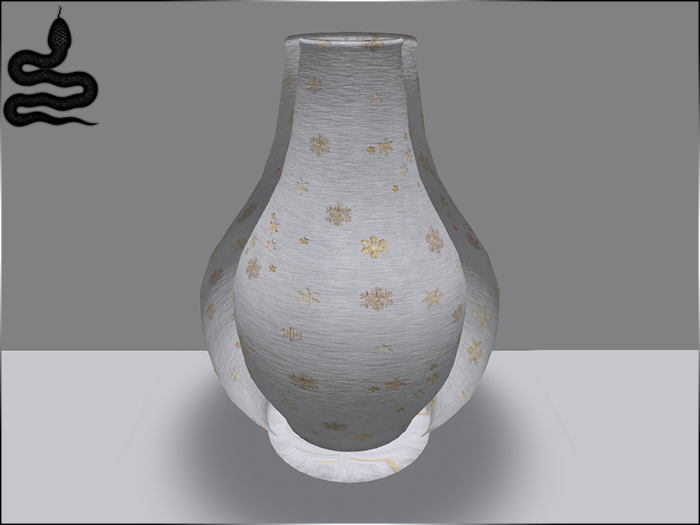 VIPER ~ Vase Snowflakes - Mesh