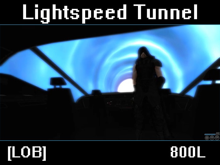 Second Life Marketplace Lightspeed Tunnel FULL PERMISSION