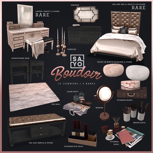 SAYO - Boudoir Gacha - Laurel Vanity / RARE