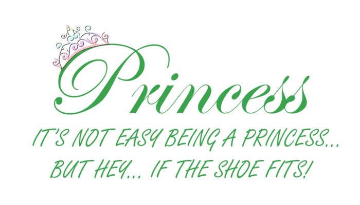 Princess ~ Dark Green Decal