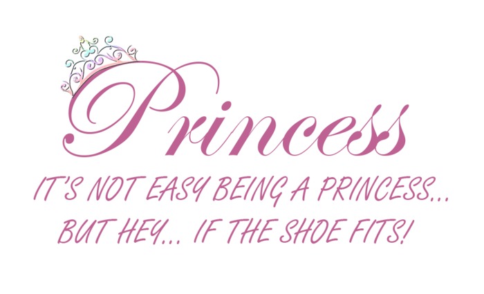 Princess ~ Dark Pink Decal