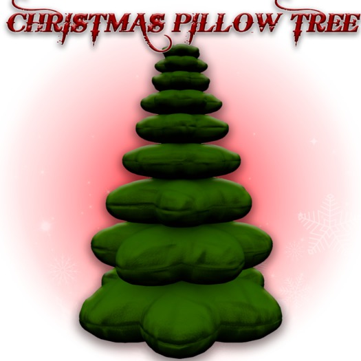 Strela* Christmas pillow tree + HUD