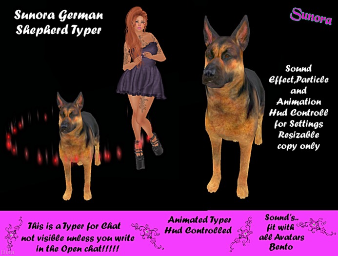 Sunora German Shepherd Typer