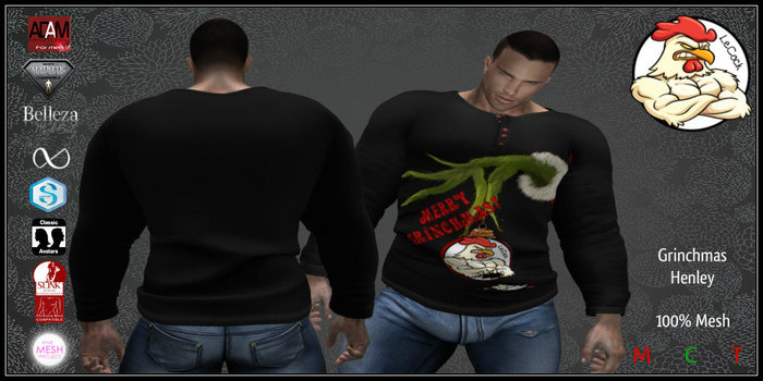 LeCock - Grinchmas Henley