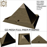 GD MESH FULL PERM PYRAMID