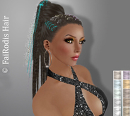 FaiRodis Princes of Amazons white hair+flairs decoration pack