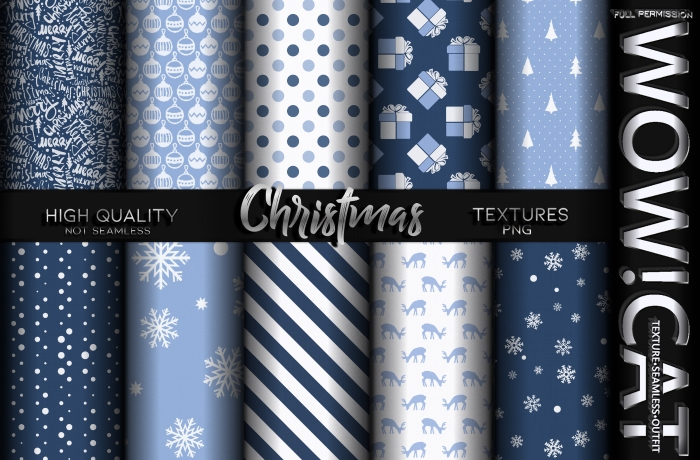 TEXTURE WOW!CAT SPECIAL CHRISTMAS PACK 50