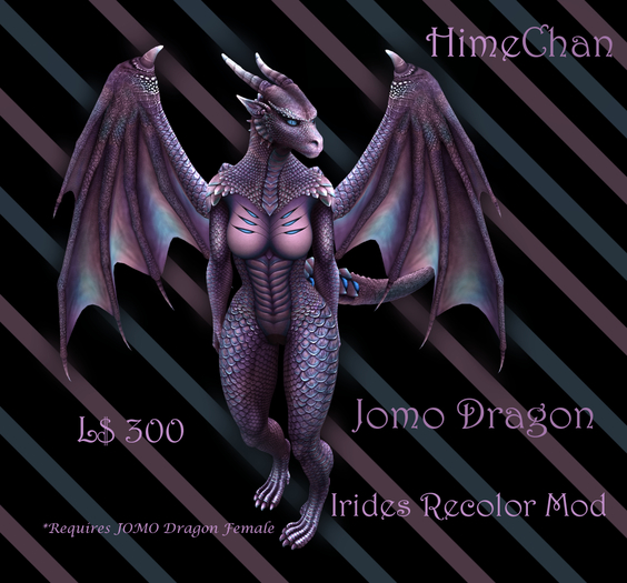 [HimeChan] Irides JOMO Dragon Female Mod