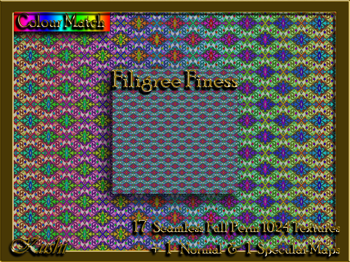 Filigree Finess Textures