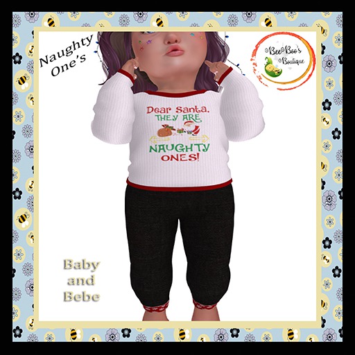 BeeBoo's - Naughty One Outfit - Box HUD