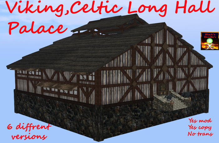 Viking,Celtic Long Hall Palace boxed