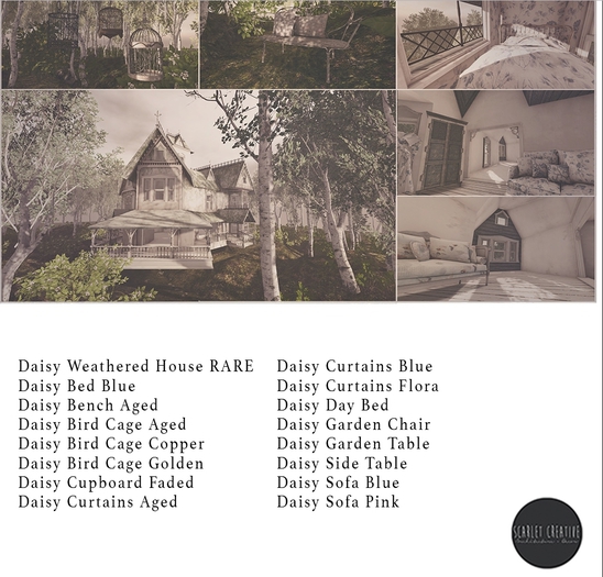 Scarlet Creative The Arcade Jun 17 Daisy House MT RARE