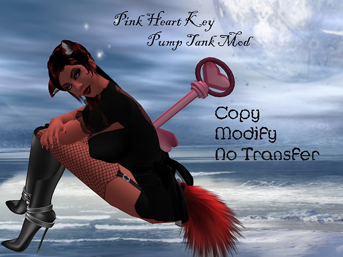 Pink Heart Key (Pump Tank Mod)