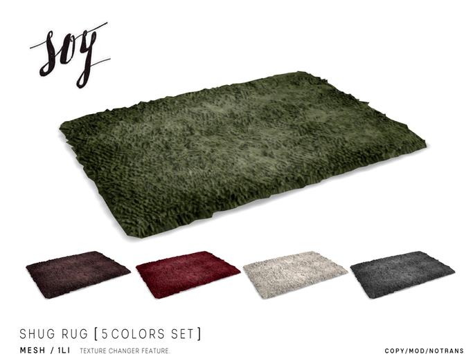 Soy. Shug Rug [addme]