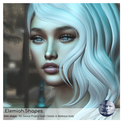 .Elemiah.Shapes. G04 - for Genus classic head & Maitreya