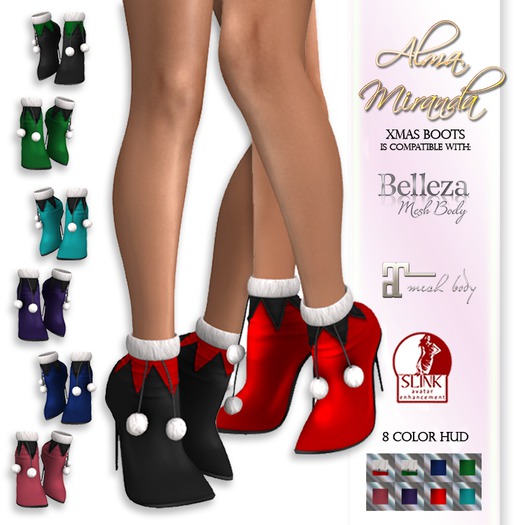 .: AlmaMiranda :. Christmas Booties