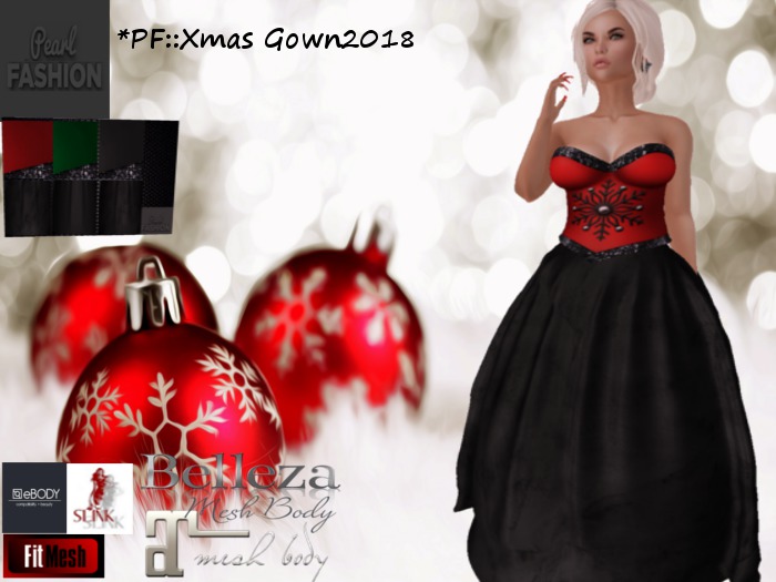  *PF::Xmas Gown2018