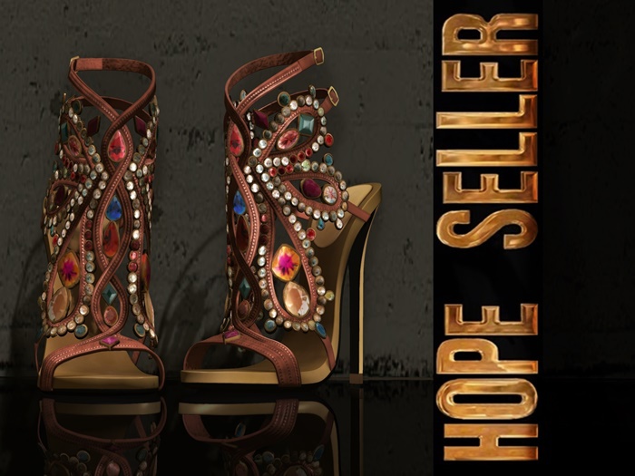 [HS] Diamonds Heels [ Misty Rose ]BOX