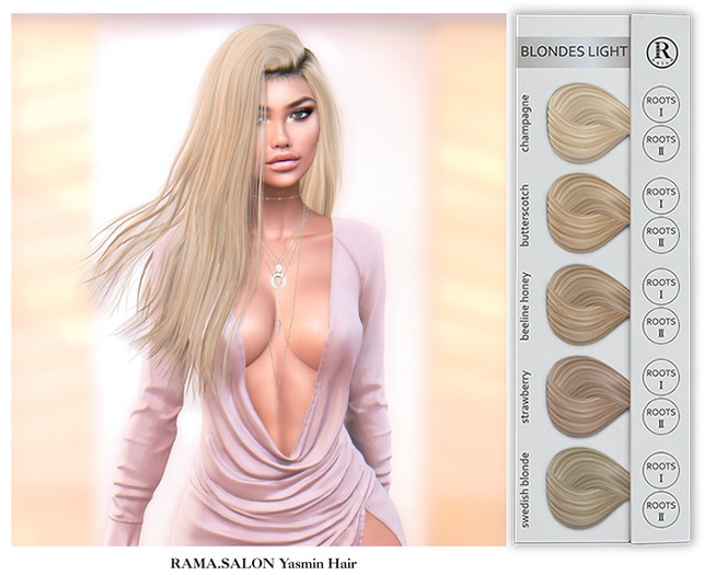 RAMA.SALON - Yasmin Hair 'BLONDES LIGHT'