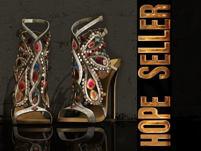 [HS] Diamonds Heels [ White ]BOX