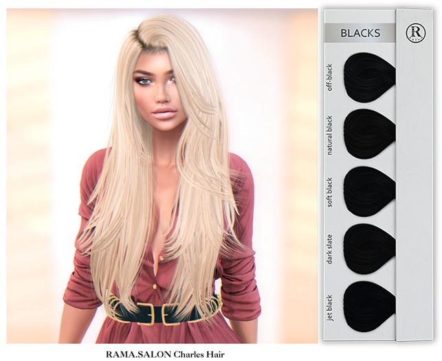 RAMA.SALON - Charles Hair 'BLACKS'