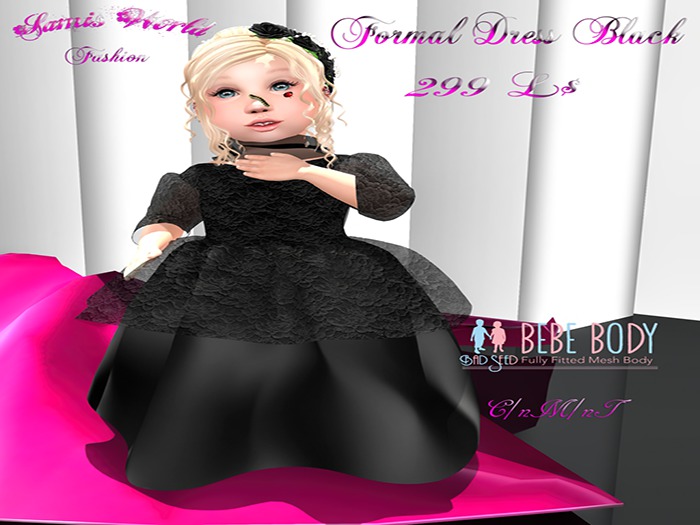 ((SWF)) Formal Dress Black