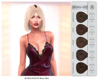 RAMA.SALON - Betty Hair 'BROWNS LIGHT'