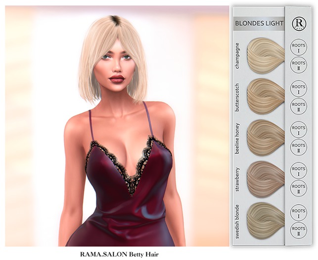 RAMA.SALON - Betty Hair 'BLONDES LIGHT'