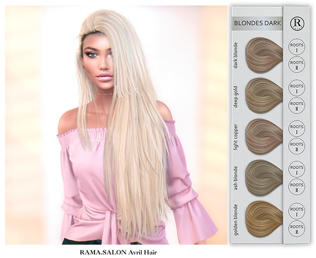 RAMA.SALON - Avril Hair 'BLONDES DARK'