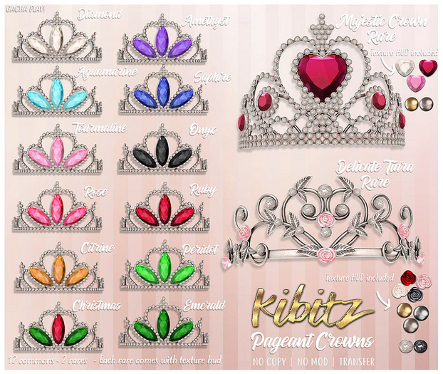 Kibitz - Princess tiara - emerald