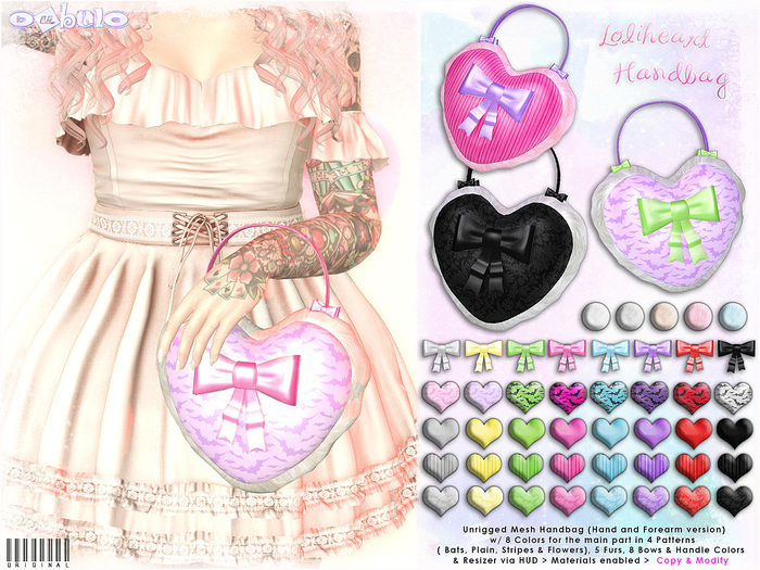[ bubble ] Loliheart Handbag
