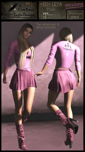=ED= LEYA - (Pink RFL Exclusive) - Maitreya