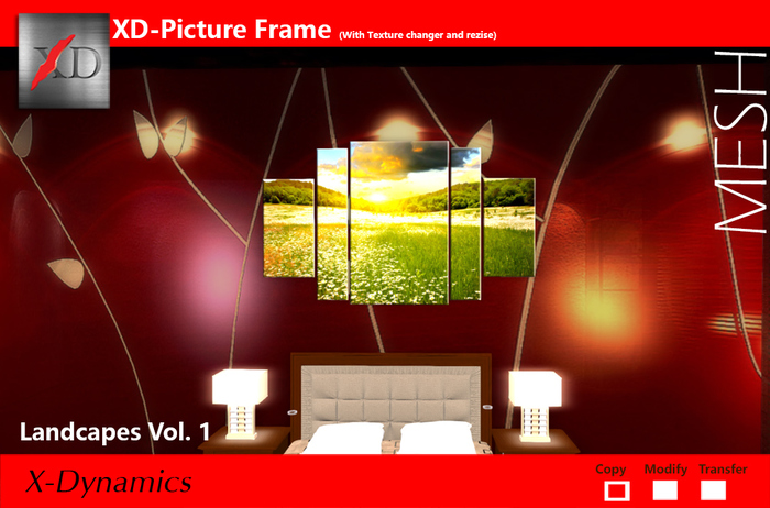 XD-Picture Frame Landscape Vol1 Boxed