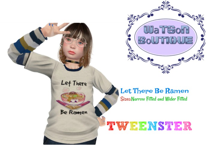 Let There Be Ramen - Double Shirt BOXED