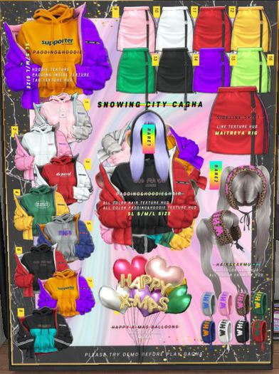 AMITOMO - Snowing City GACHA - S - 1 RARE