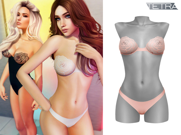 TETRA - Roses Lingerie (Rose)
