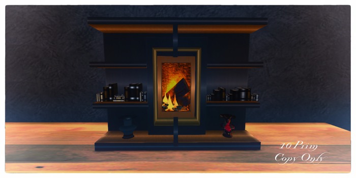 Box For HD Fireplace-LIving Room Fireplace Boxed