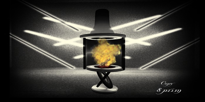 Box for HD Fireplace-Hidden Fireplace  Boxed