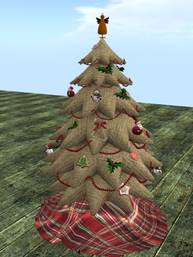 Folk christmas tree 2018