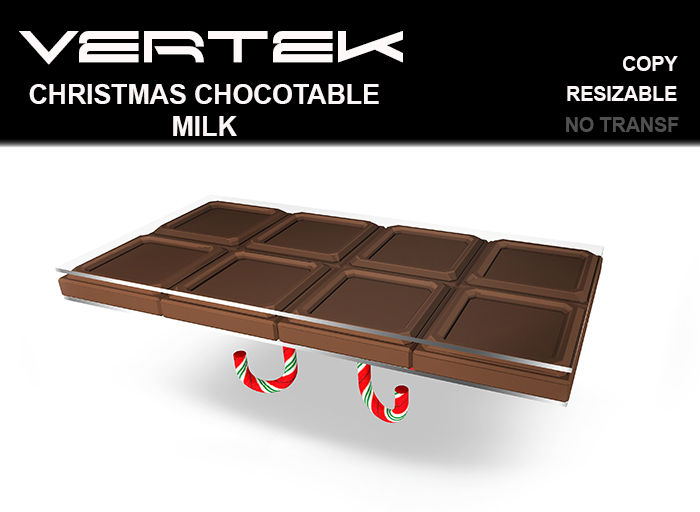 VERTEK - Christmas Chocotable (Milk) UNPACKER