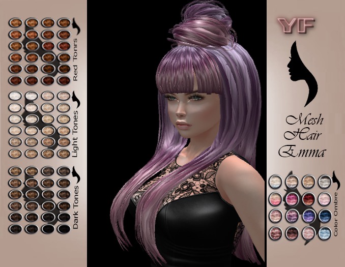 YF-88Colors-Mesh Hair ^Emma^