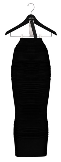 Indigo - Femke Maxi Skirt In Black
