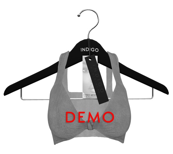 Indigo - Cadie Knot Top In DEMO