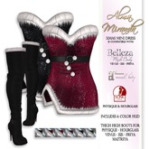 .: AlmaMiranda :. Christmas Sequin Dress with Boots