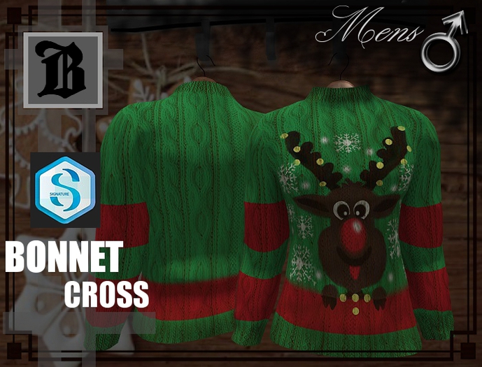 Mens Roll Neck Sweater - 07 Signature